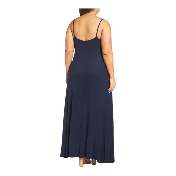 LOVEAPPELLA A-Line Maxi Dress in midnight - Picture 3 of 12